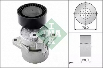 WILMINK GROUP wg1253169 -  Натяжная планка, поликлиновой ремень